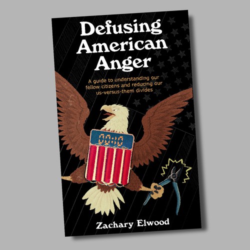 Cover for a book aimed at reducing American political anger Design by ANTICON