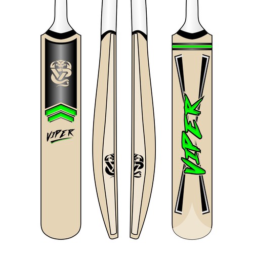 Cricket bat Stickers need Designing for Cricket company in ...