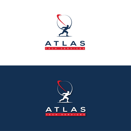 Guaranteed-  Create a logo and branding concept for Atlas Tech Services Design by nim®