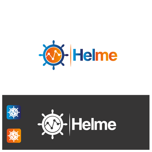 Sail into prize money with a modern, web-friendly logo for Helme. Design by logorilla™