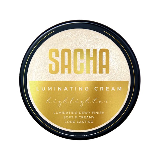 Sacha Luminating Cream Highlighter Design by TheBeeDee