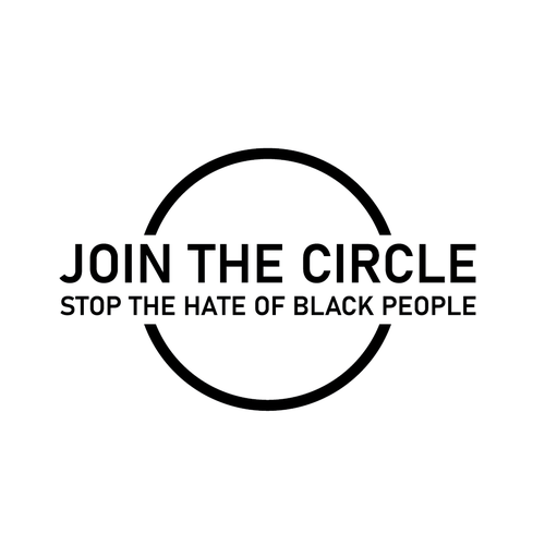 Anti racism logo Design by GRAAFILINE