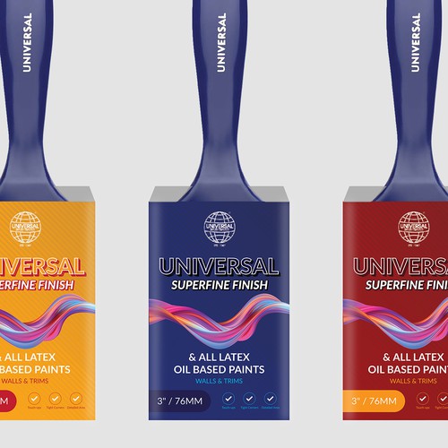 Designs | Professional Paint Brush Packaging | Product packaging contest