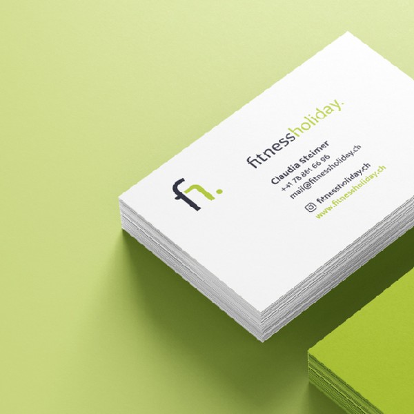 Clean & Sleek logo for fitnessholiday