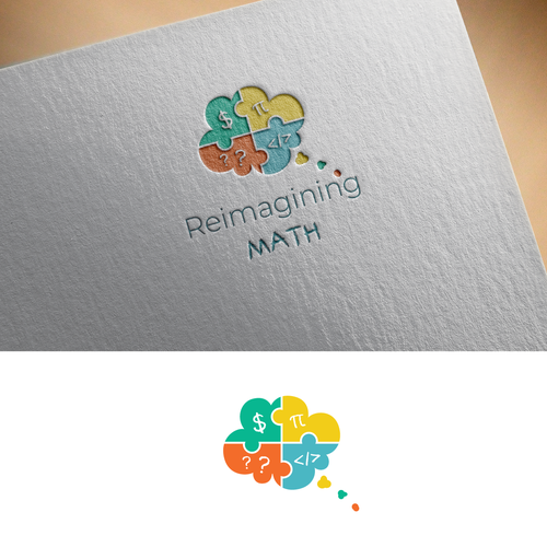 Reimagining Math Logo Design Design by Catarina Terra