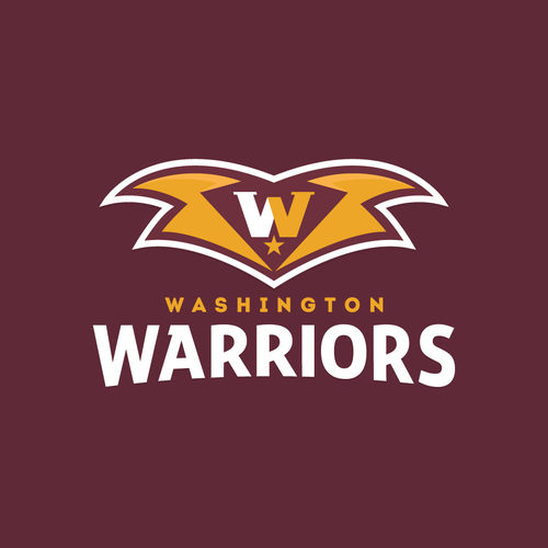 Community Contest: Rebrand the Washington Redskins  Design by Eday Inc.