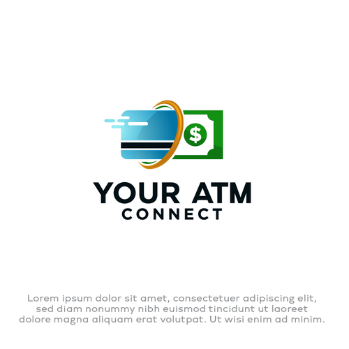 ATM Logo Design by B"n"W