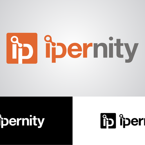 New LOGO for IPERNITY, a Web based Social Network Design by Logosquare