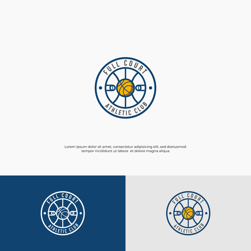 Athletic Brand Logo - Basketball Design by opiq98