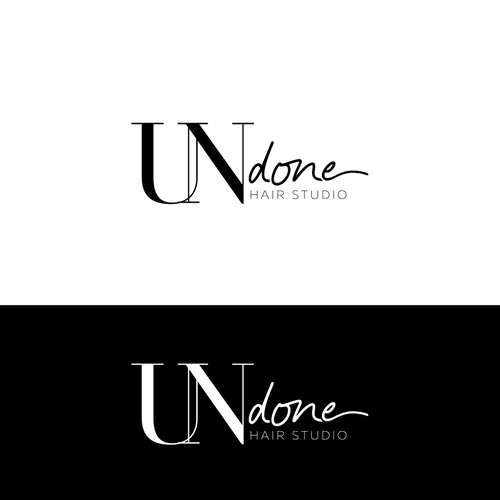 Luxury Hair Salon Logo and business card design Diseño de artantoni work