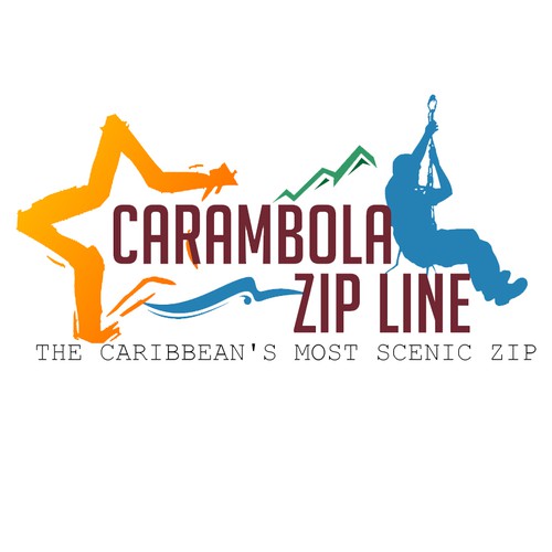 Carambola Zip Line 0n St.Croix Logo design contest