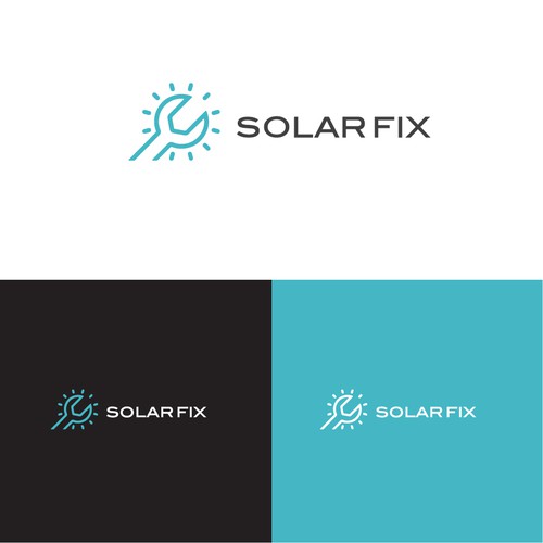 Diseño de help us reveal the newest face of the solar repair industry - SolarFix de Guane