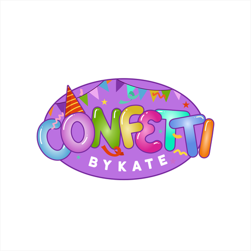 Brand design for maximalist joyful party planning business Design by Herii1