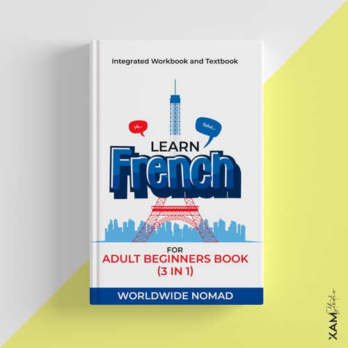 Creative cover for teaching French Design by XAM76