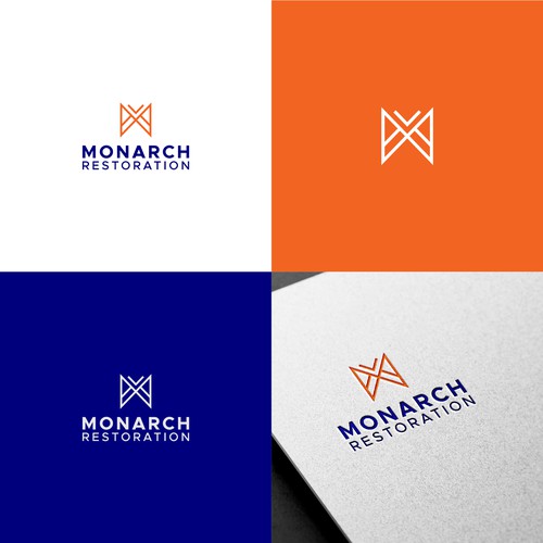 Design a modern clean logo package for a restoration company Design by Danny A