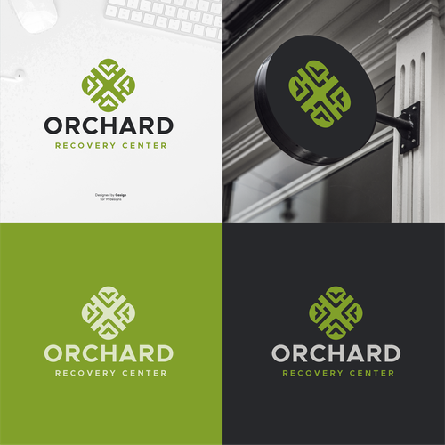 Beautiful new logo design for our addiction treatment center Design by casign
