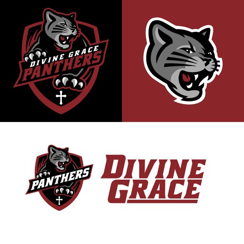 Divine Grace Lutheran School Logo Design by REDPIN