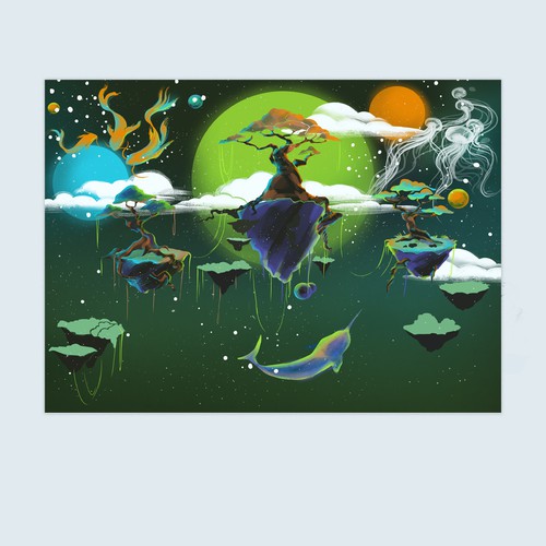 Artwork of a personal development tool to map a dream Design by hollygo