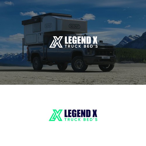 Legend X Truck Bed's Logo Design by Nana445