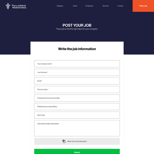 Job Recruitment Website Design by aldo.rgr