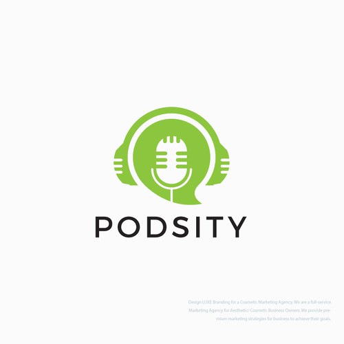 Podcast booking logo needed Design by gotchagraphicsdotcom