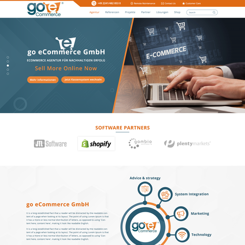 Web page design contest entry by VirtuaLPainter