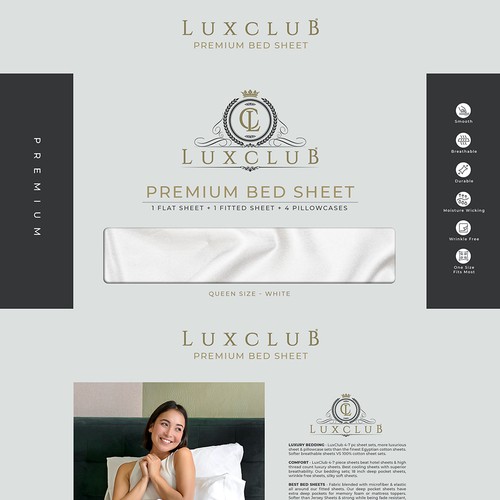 Design In-Store Packaging for Bed Sheets Design by ArtisteXz