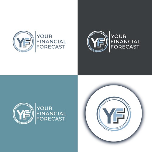Your Financial Forecast Logo Design by F & S design.