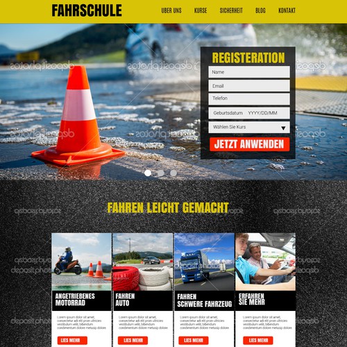 WordPress theme design contest entry by DezignManiac