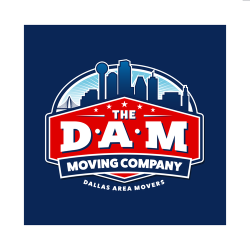 Diseño de Design a fun, high-quality logo for The DAM Moving Company de jagokandank