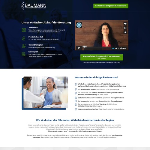 Landing page design contest entry by Naresh Sh