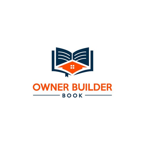 The New Owner Builder Book Logo Design by Creator Hub