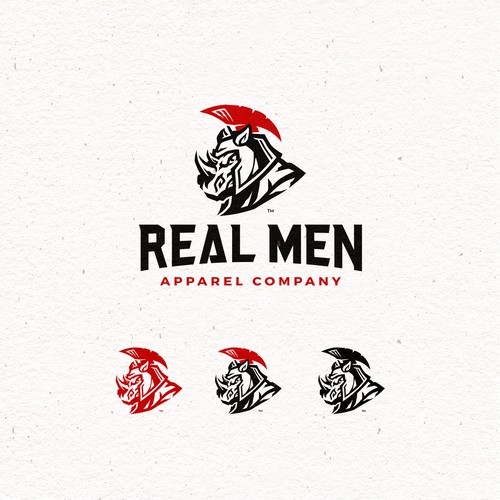 Real Men Apparel Company Logo Design by Dexterous™