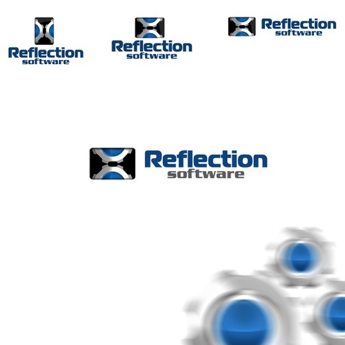 Reflection Software Logo Contest Design by VisualPoints