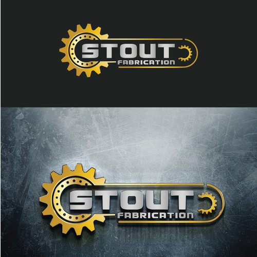 Create an industrial logo for a metal fabrication company based in Las ...