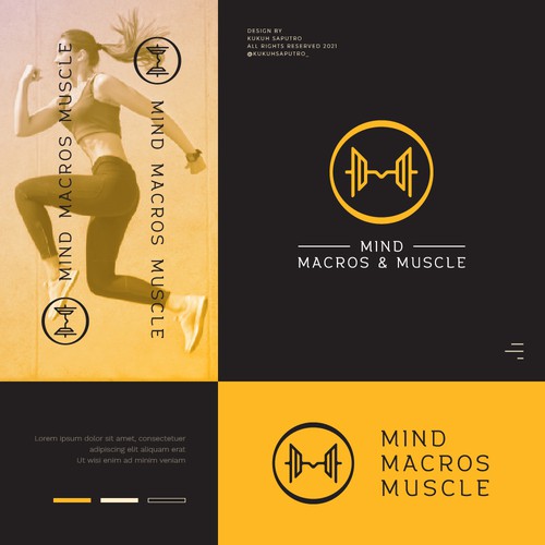 Design a new brand logo for online nutrition and fitness coaching Design by Kukuh Saputro Design