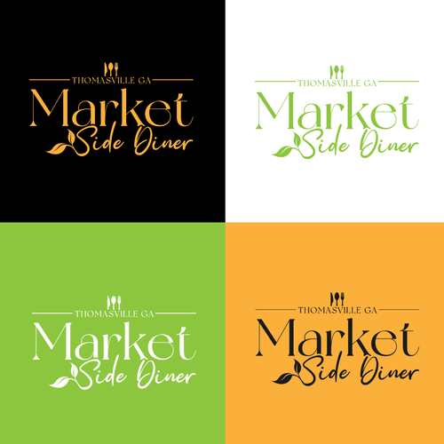 Vintage Farmers Market restaurant logo in South Georgia Design by @HB_Design´s