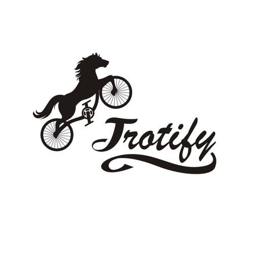 TROTIFY needs an awesome bicycle horse logo! Ontwerp door huratta
