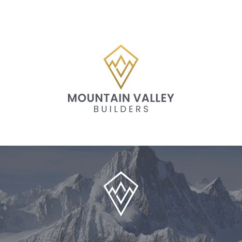 Custom Builder logo to appeal to high end clients. Design by noktah