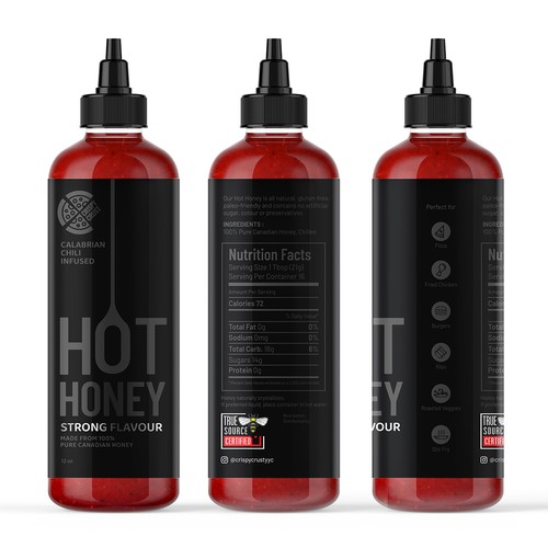 Hot Honey Bottle/Label Needed Design by M3LLS