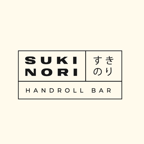 We need a logo for Florida's first Handroll bar. Minimalist, Art, Simple. Design by Blanc Lueur