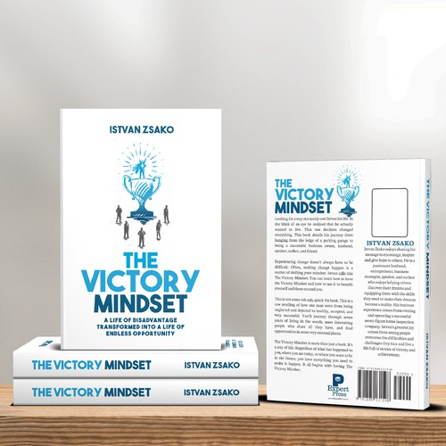 Design a powerful "Victory Mindset" book cover [no boring designers allowed!] Design by T.Primada