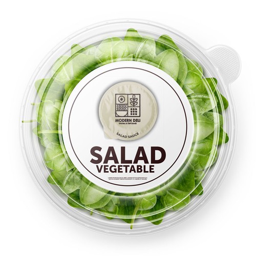 Creative yet economic food packaging for ready to go meals Design by Budour A.