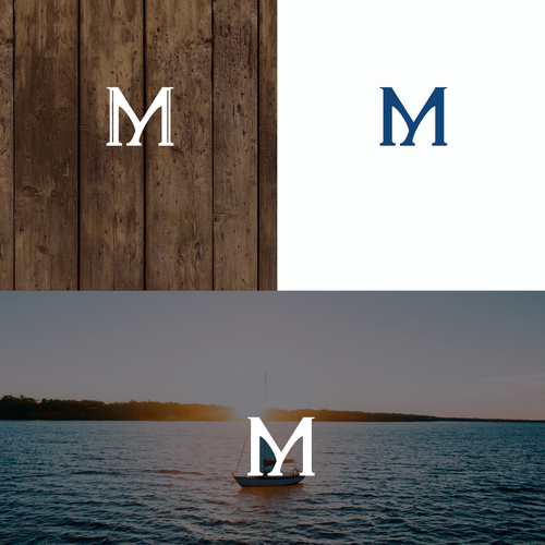 Very simple design. Just the letter M Réalisé par Orangeclever