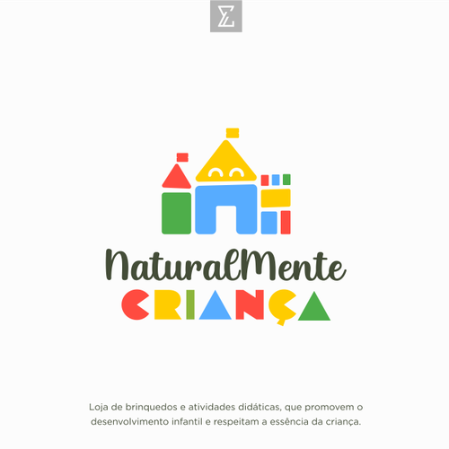 "Logotipo para empresa de brinquedos que promovem o desenvolvimento" ganador Personaje o mascota