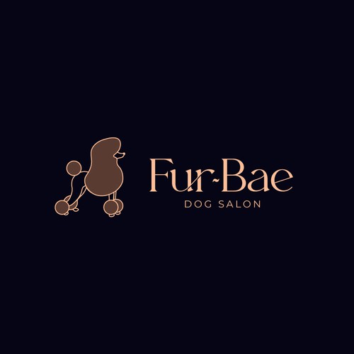 Design a logo/branding for Fur-Bae (slogan: Before Anything Else) luxury dog wellness/lifestyle biz Design by Lee Chatte
