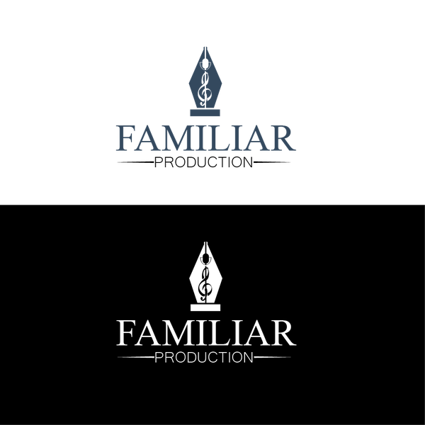 logo cocept of music