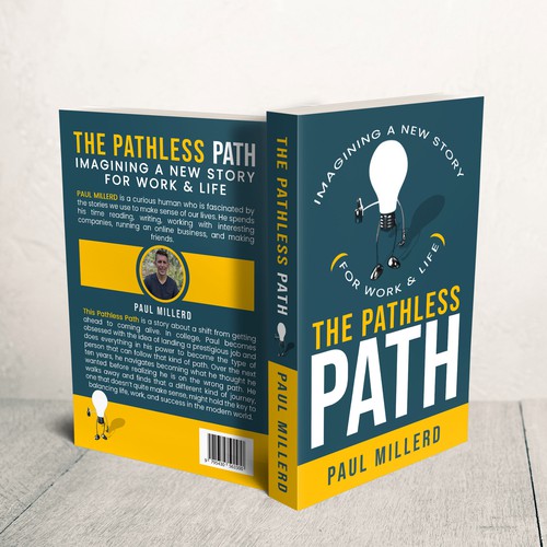 Book Cover For The Pathless Path Design by Zahari Studio