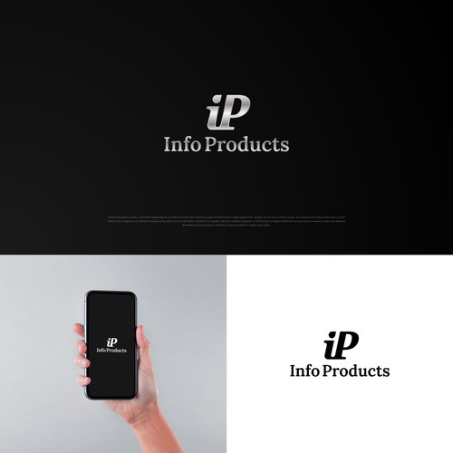 InfoProducts.com - Logo & Branding Design by nupixelstd