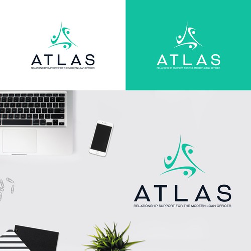 Designs Atlas CRM for Cherry Creek Logo & brand identity pack contest